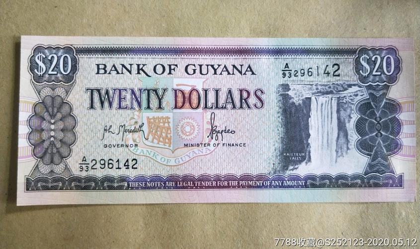 圭亚那货币对美元